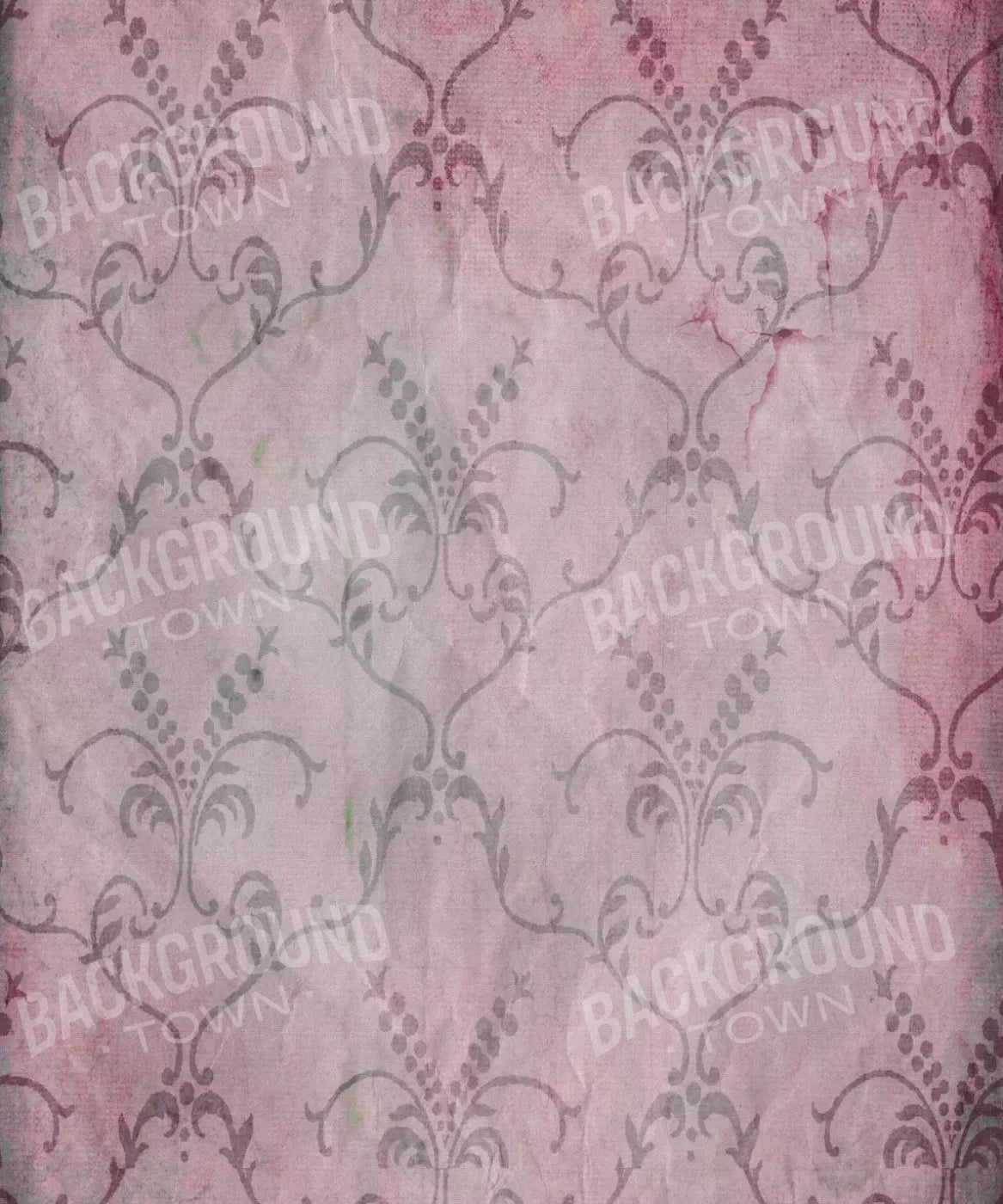 Pink Damask Backdrop for Photography