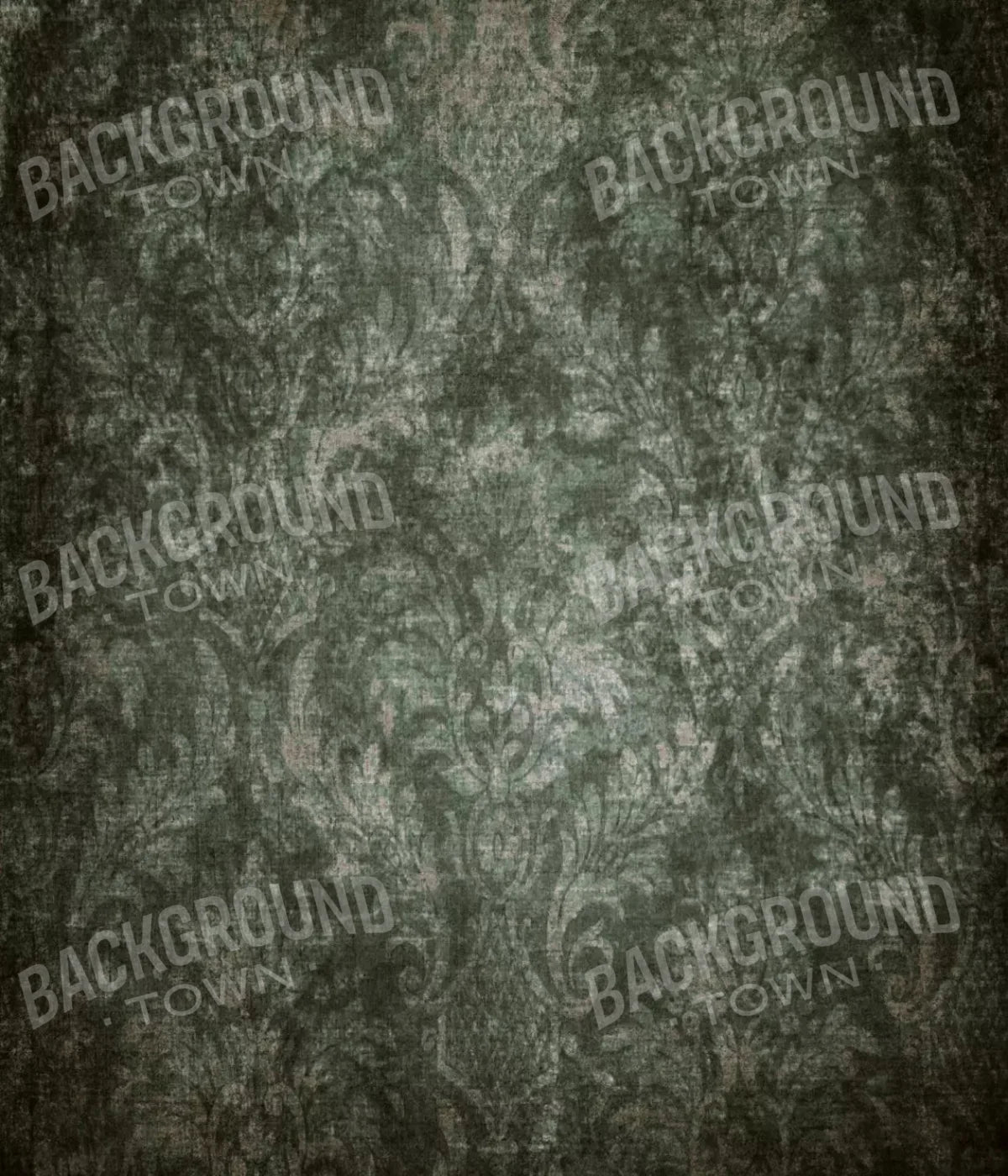 Emerald Damask 10X12 Ultracloth ( 120 X 144 Inch ) Backdrop