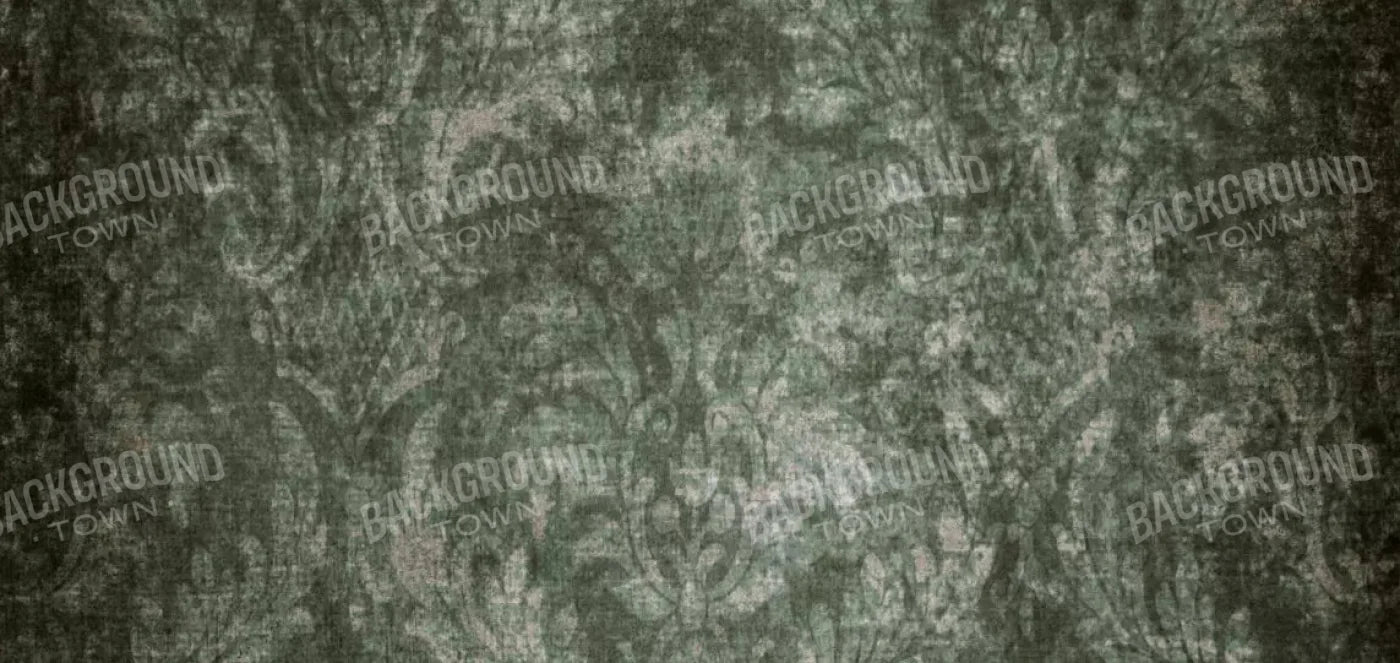 Emerald Damask 16X8 Ultracloth ( 192 X 96 Inch ) Backdrop