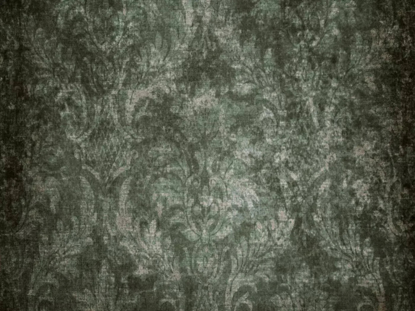 Emerald Damask 7X5 Ultracloth ( 84 X 60 Inch ) Backdrop