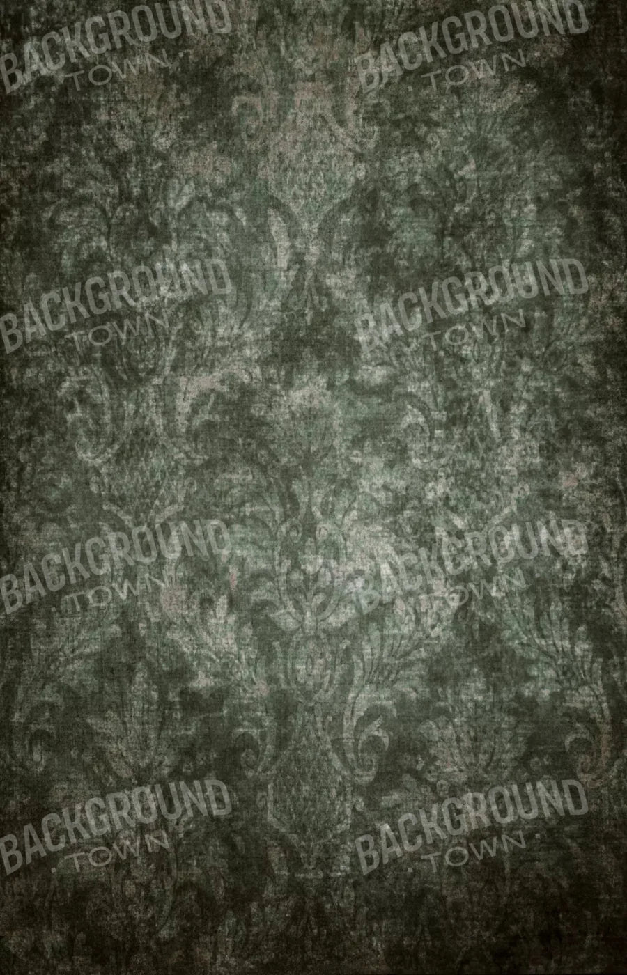 Emerald Damask 8X12 Ultracloth ( 96 X 144 Inch ) Backdrop