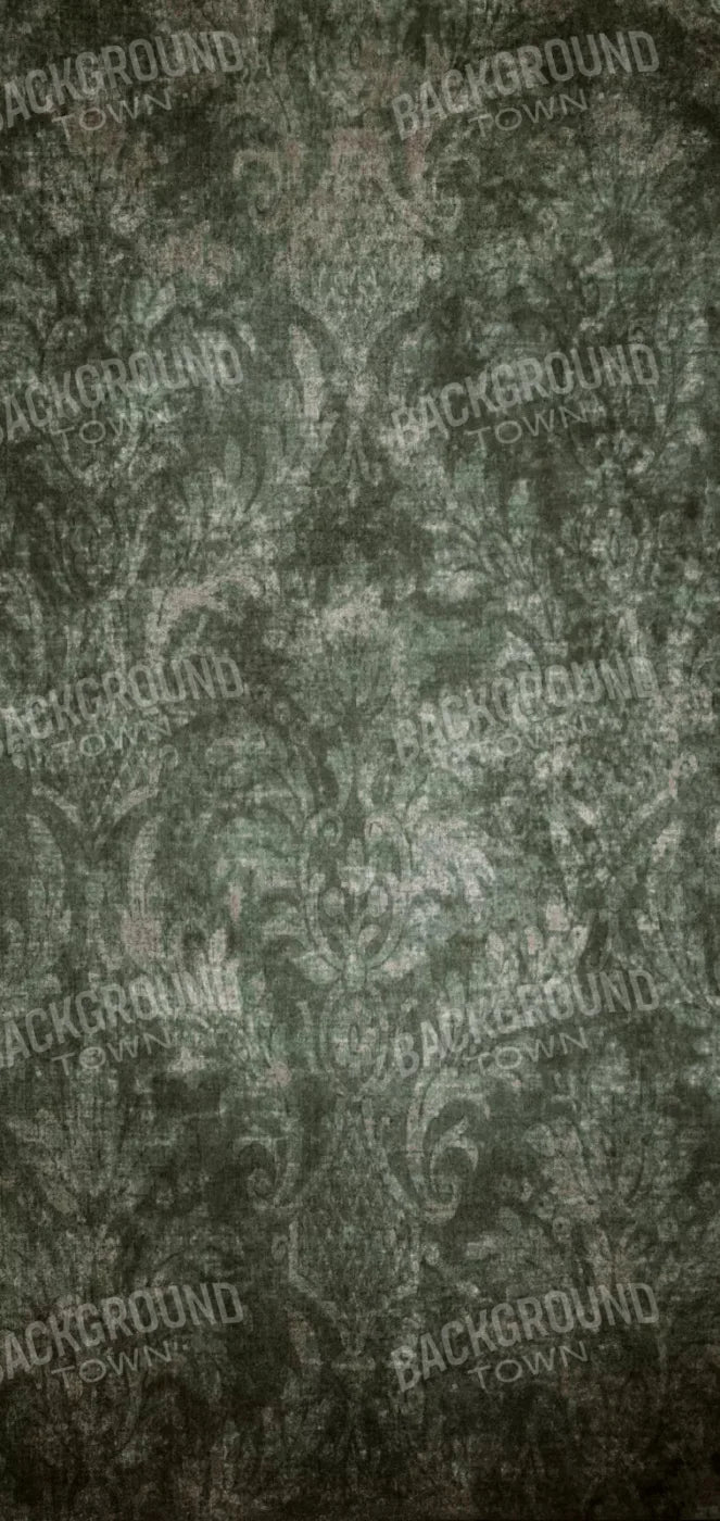 Emerald Damask 8X16 Ultracloth ( 96 X 192 Inch ) Backdrop
