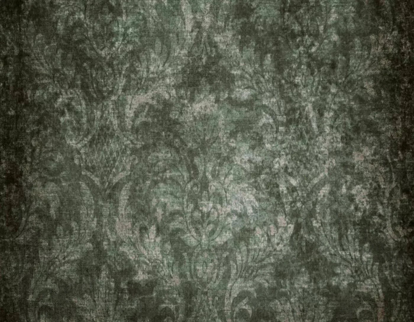 Emerald Damask 8X6 Fleece ( 96 X 72 Inch ) Backdrop