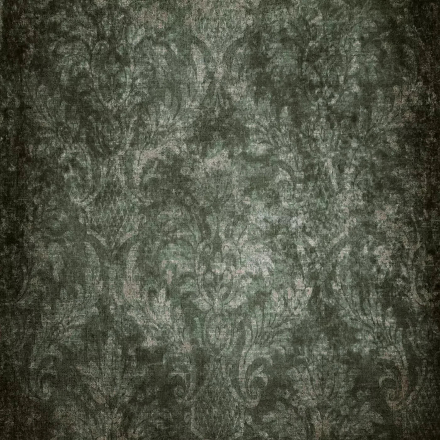 Emerald Damask Backdrop