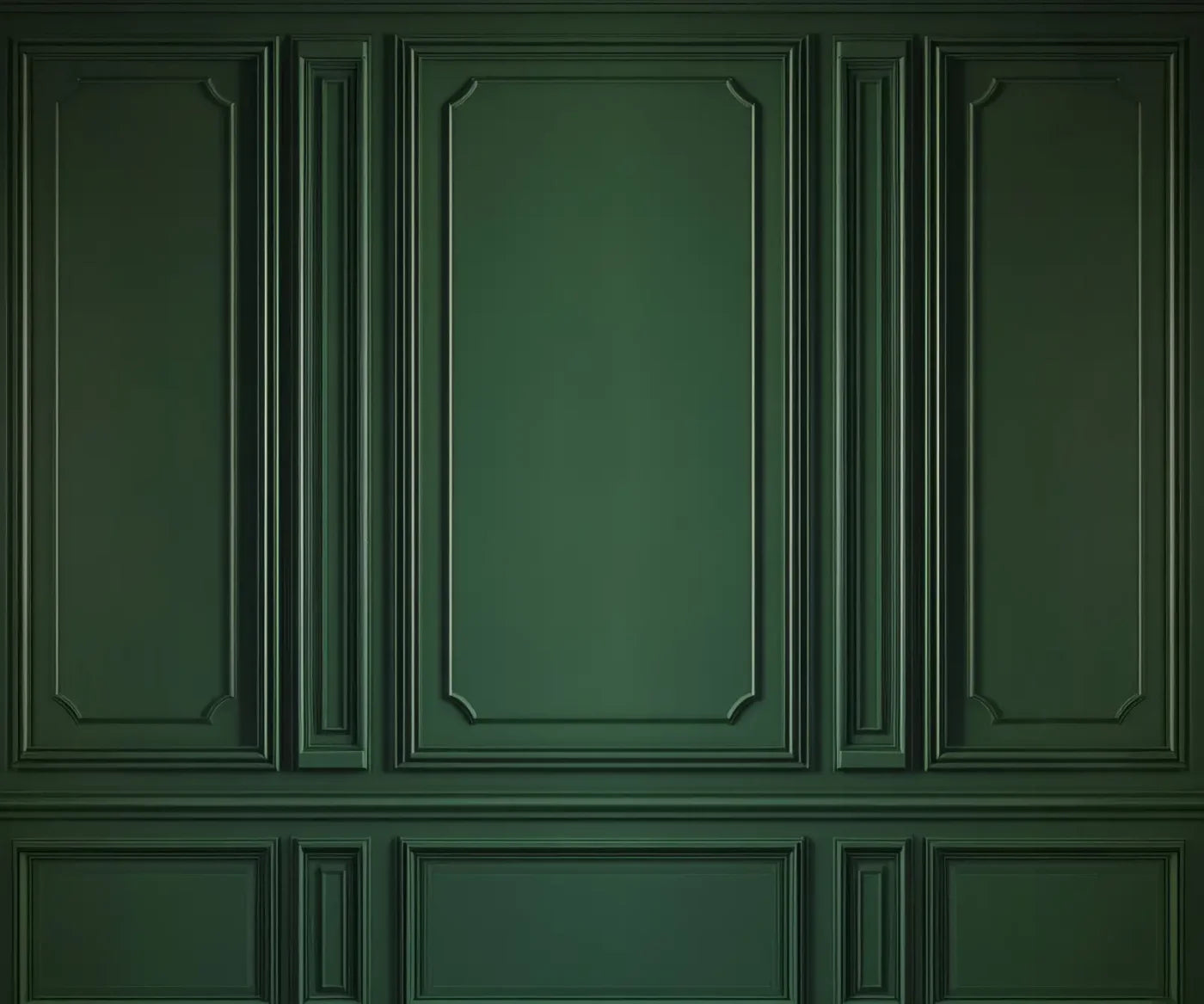 Emerald Mansion Wall Backdrop