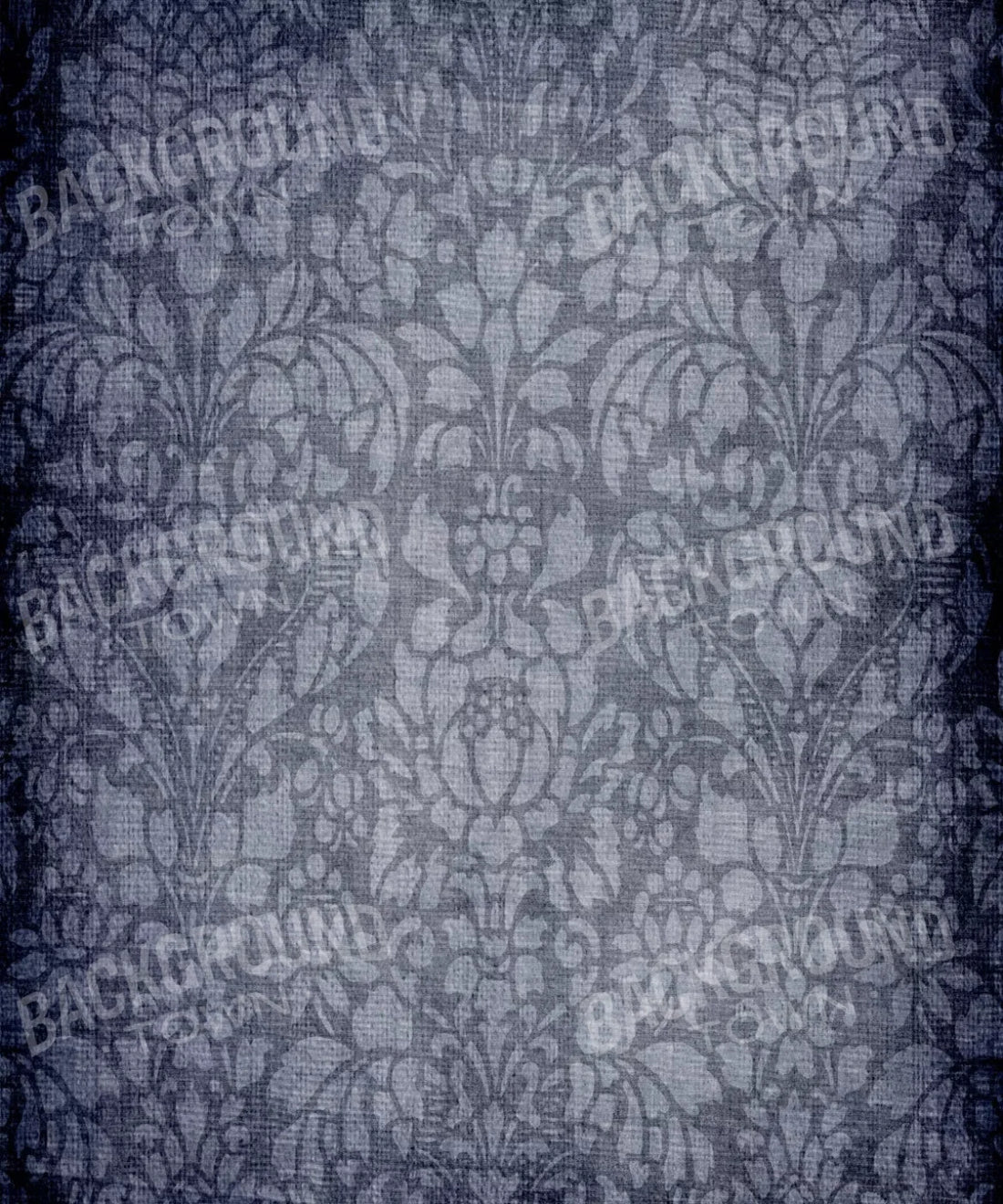 Blue Damask Backdrop for Photography