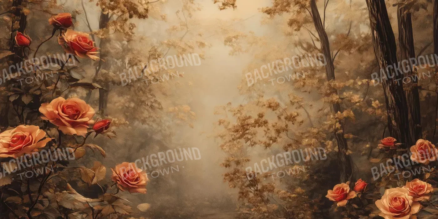 Enchanted Forest I 20’X10’ Ultracloth (240 X 120 Inch) Backdrop