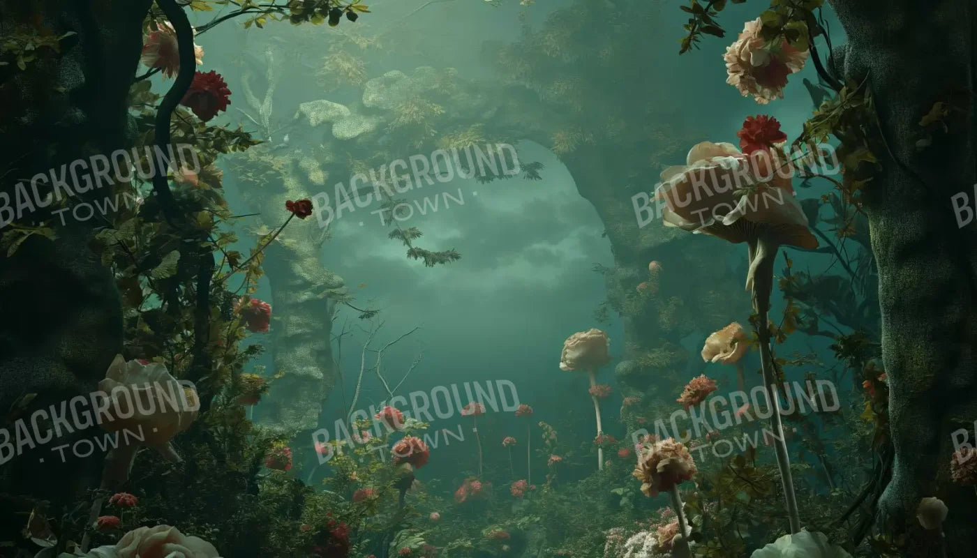 Entrance To Wonderland 14’X8’ Ultracloth (168 X 96 Inch) Backdrop