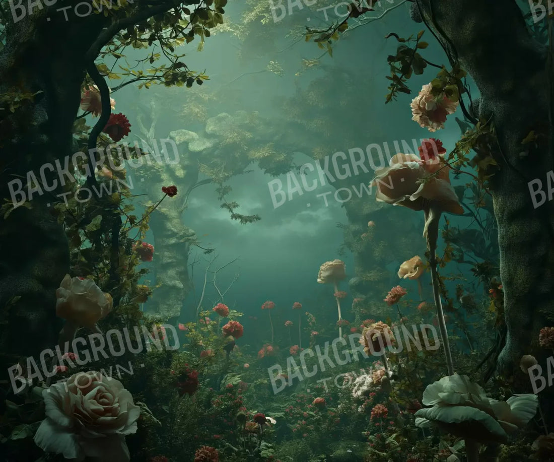 Entrance To Wonderland 5’X4’2 Fleece (60 X 50 Inch) Backdrop
