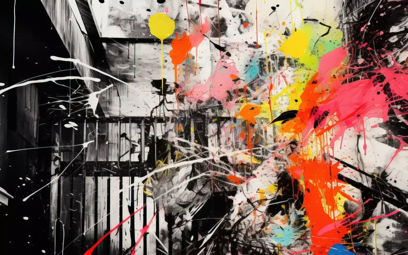 Expressionist Art Ii 16’X10’ Ultracloth (192 X 120 Inch) Backdrop