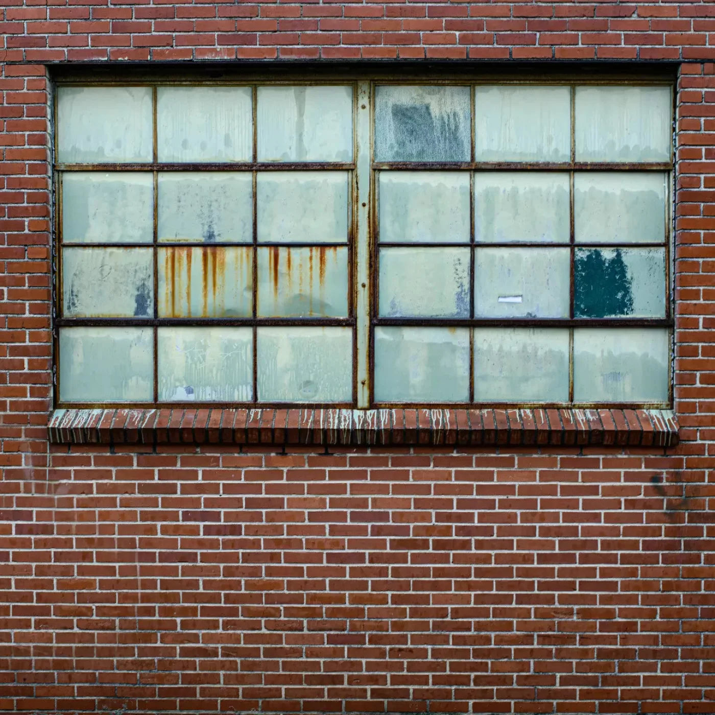 Factory Brick Wall 8X8 Fleece ( 96 X Inch ) Backdrop