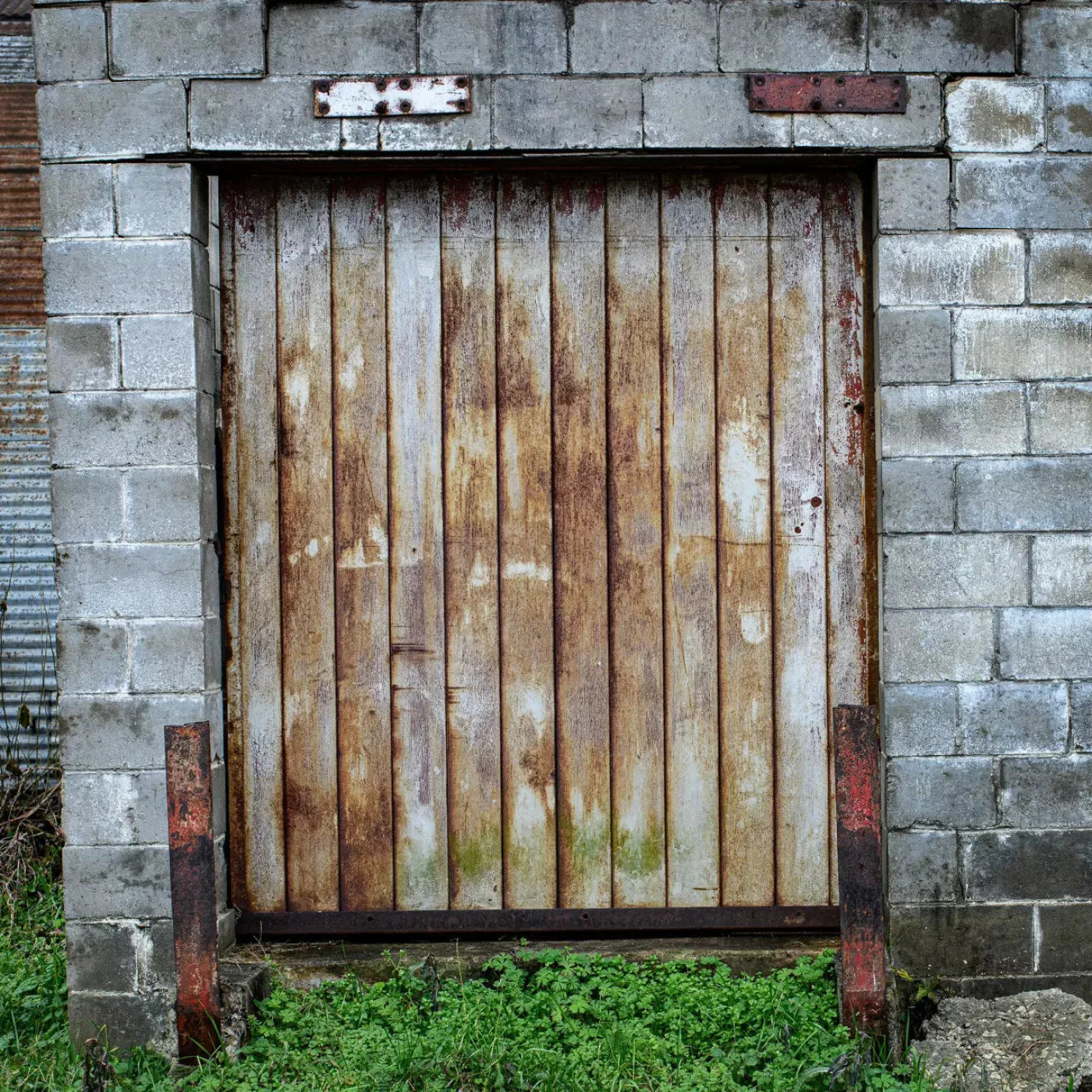 Factory Door 10X10 Ultracloth ( 120 X Inch ) Backdrop