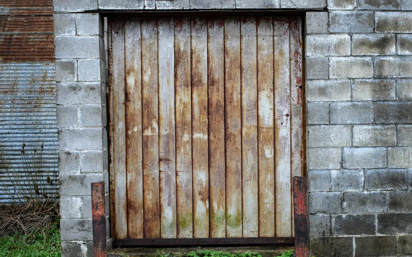 Factory Door 14X9 Ultracloth ( 168 X 108 Inch ) Backdrop