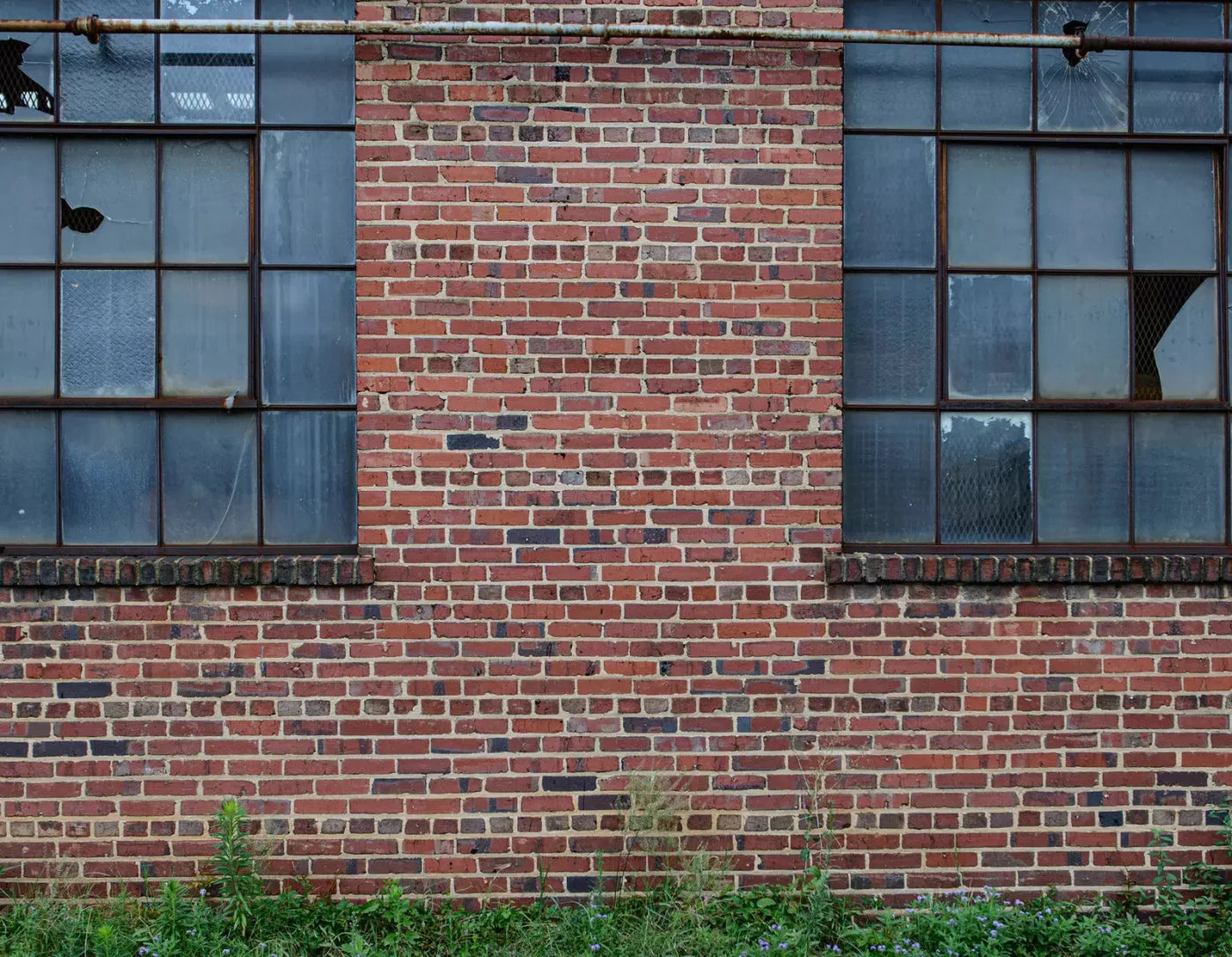 Factory Wall 8X6 Fleece ( 96 X 72 Inch ) Backdrop