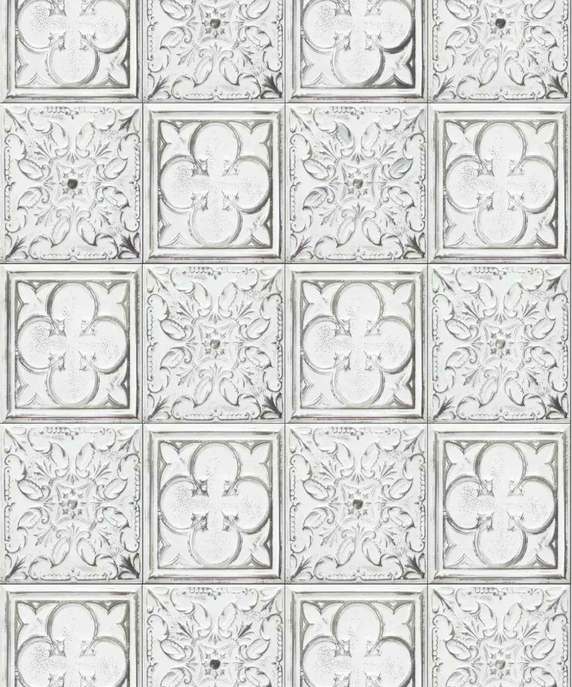 White Steel and Metal Backdrop for Photography