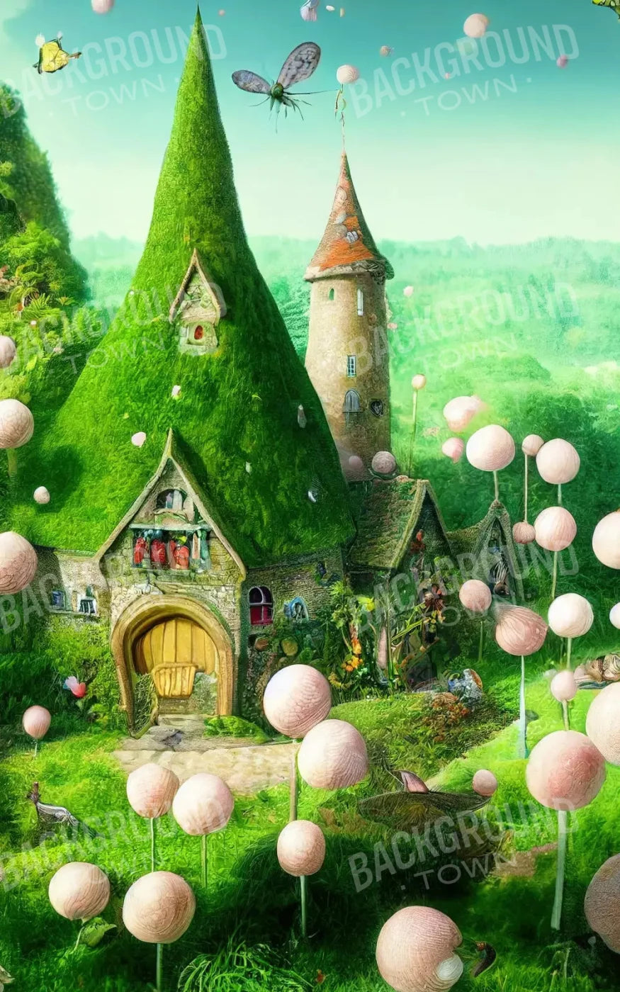 Fairy Castle 9X14 Ultracloth ( 108 X 168 Inch ) Backdrop
