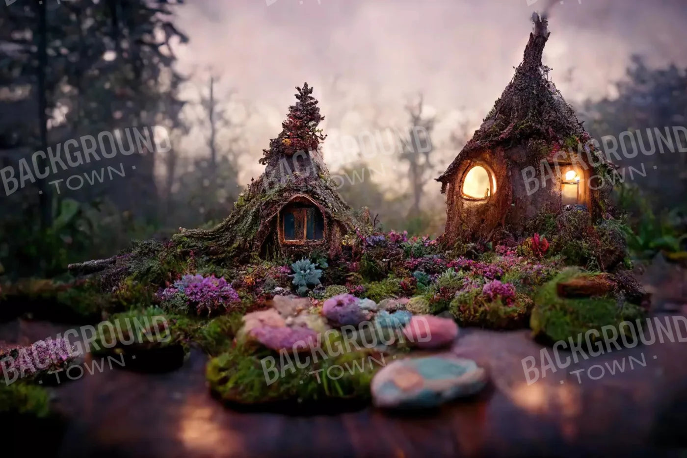 Fairy Island 8X5 Ultracloth ( 96 X 60 Inch ) Backdrop