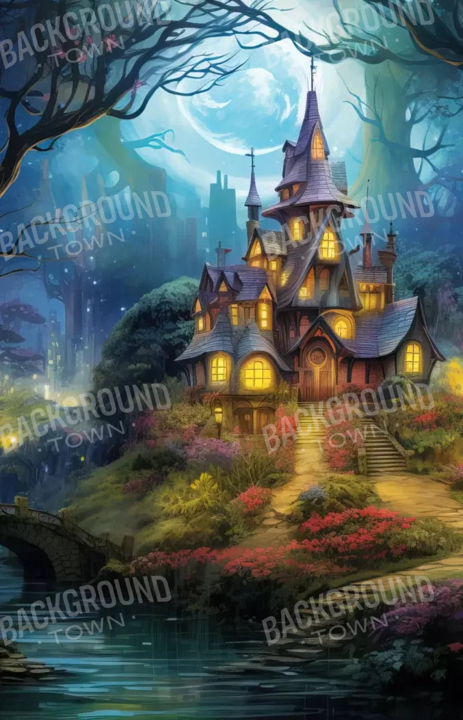 Fairy King 9’X14’ Ultracloth (108 X 168 Inch) Backdrop