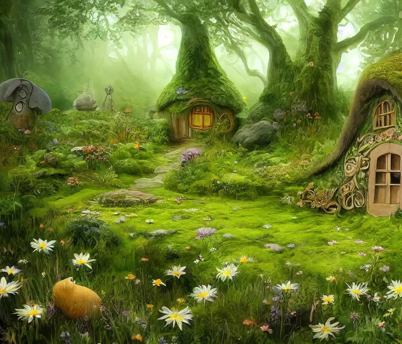 Fairy Land 12X10 Ultracloth ( 144 X 120 Inch ) Backdrop