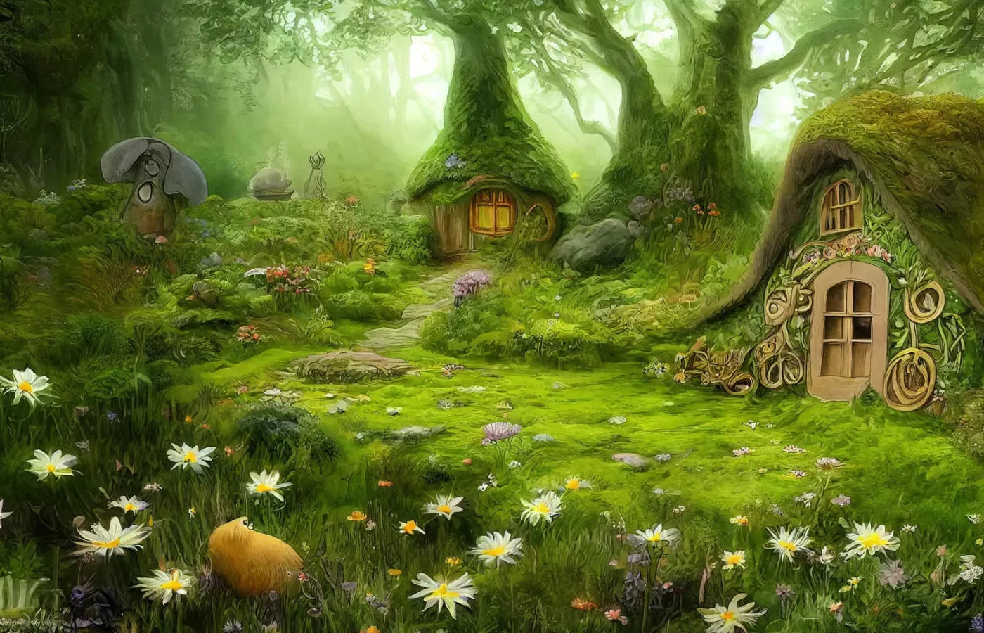 Fairy Land 12X8 Ultracloth ( 144 X 96 Inch ) Backdrop