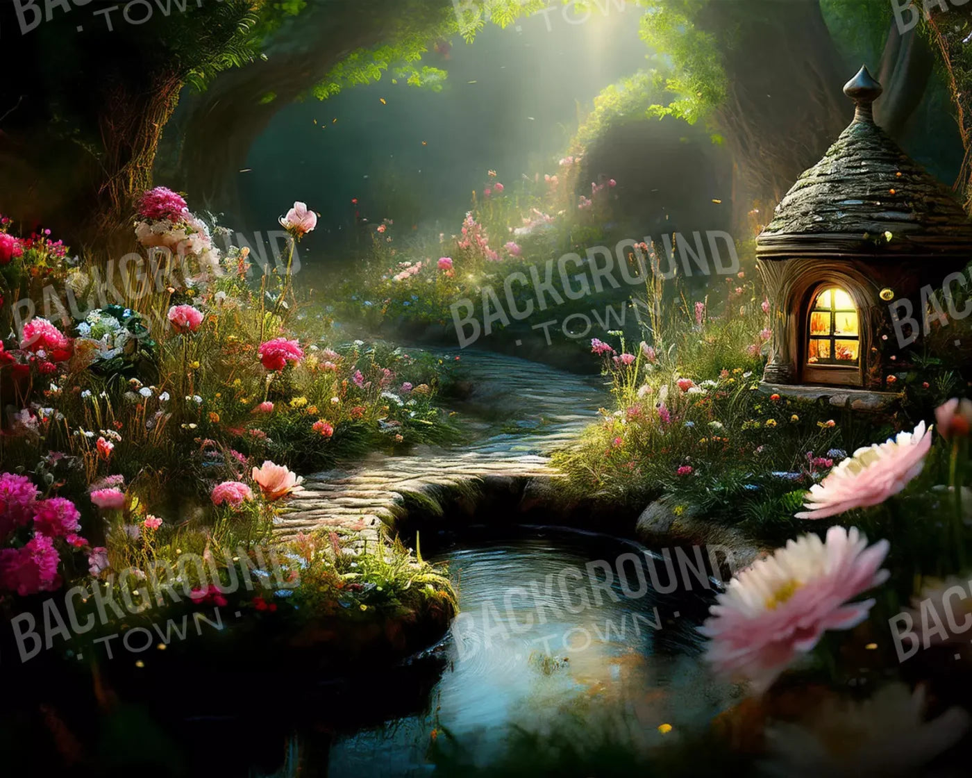 Fairy Path Bundle 10X8 10’X8’ Ultracloth (120 X 96 Inch) Backdrop