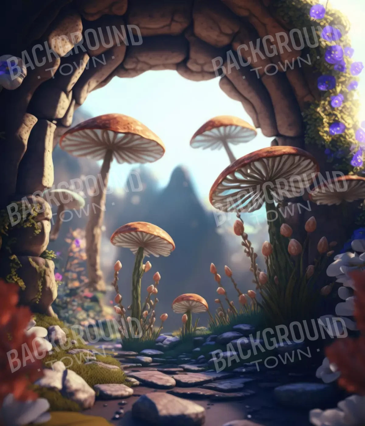 Fairyland Cave Jpg 10X12 Ultracloth ( 120 X 144 Inch ) Backdrop
