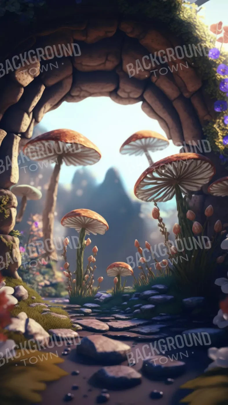 Fairyland Cave Jpg 8X14 Ultracloth ( 96 X 168 Inch ) Backdrop