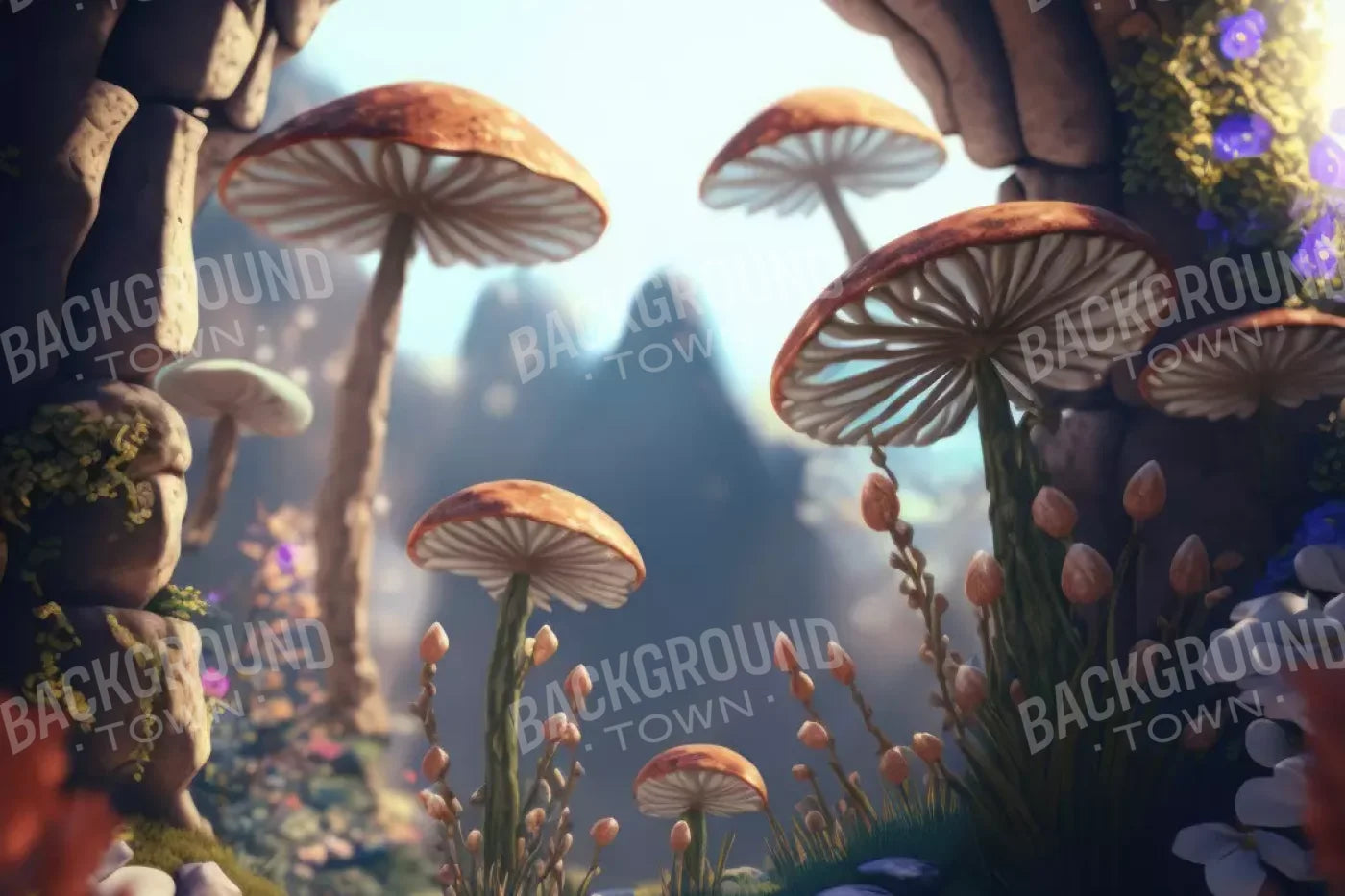 Fairyland Cave Jpg 8X5 Ultracloth ( 96 X 60 Inch ) Backdrop