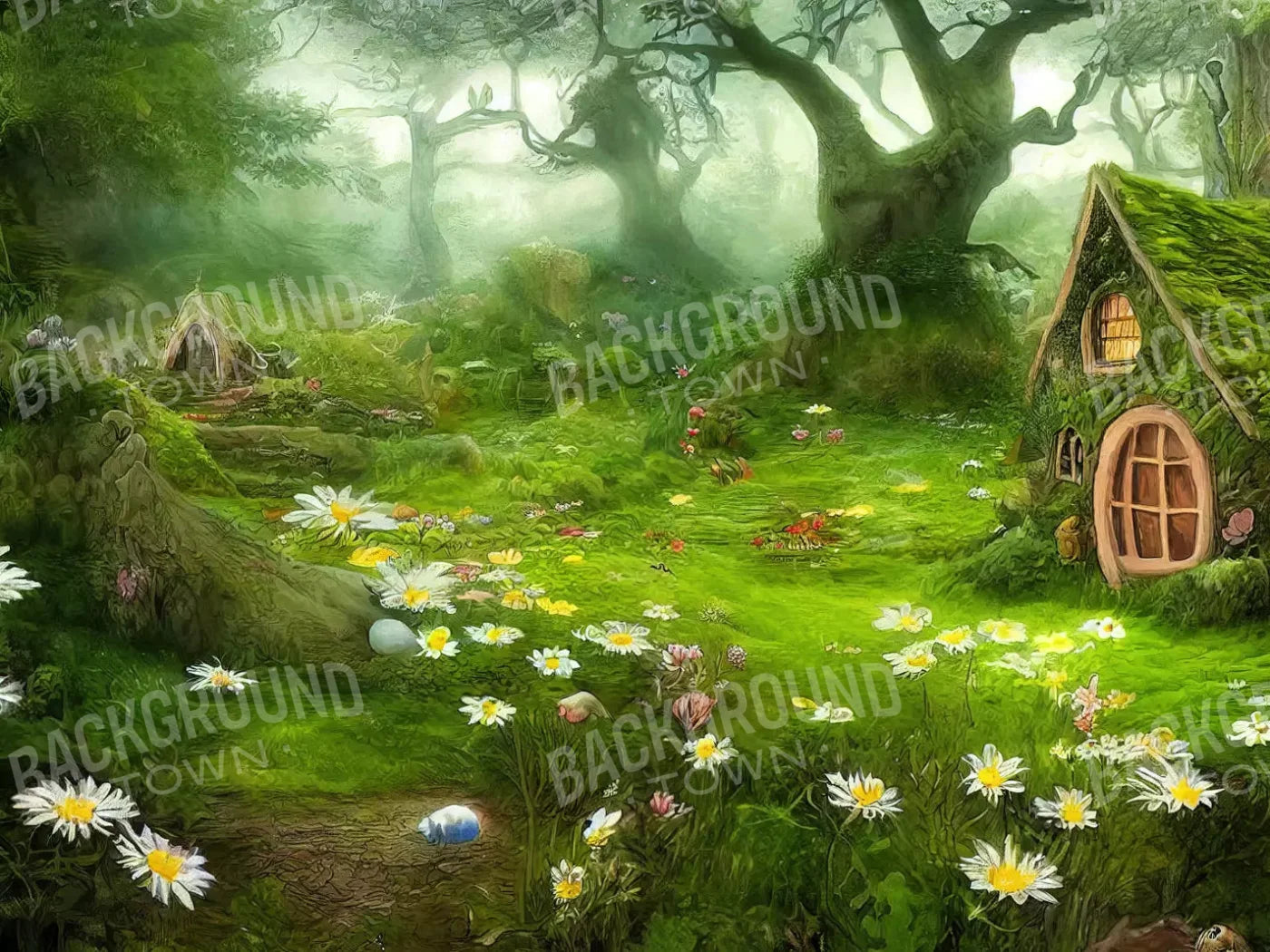 Fairylands 10X8 Fleece ( 120 X 96 Inch ) Backdrop