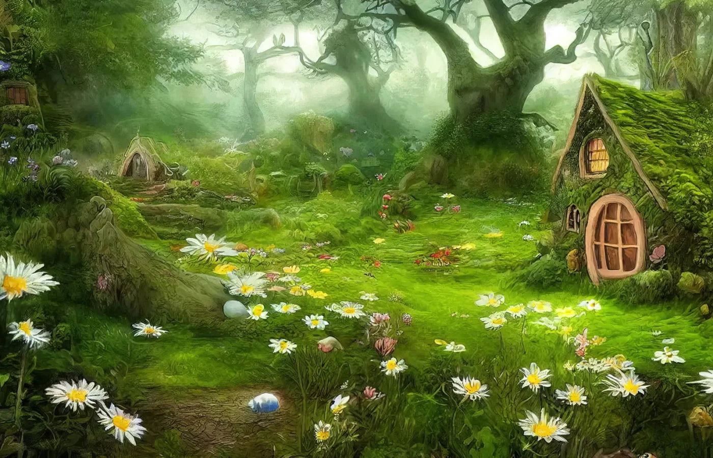 Fairylands 12X8 Ultracloth ( 144 X 96 Inch ) Backdrop