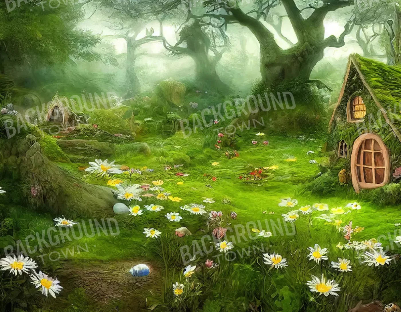 Fairylands 8X6 Fleece ( 96 X 72 Inch ) Backdrop