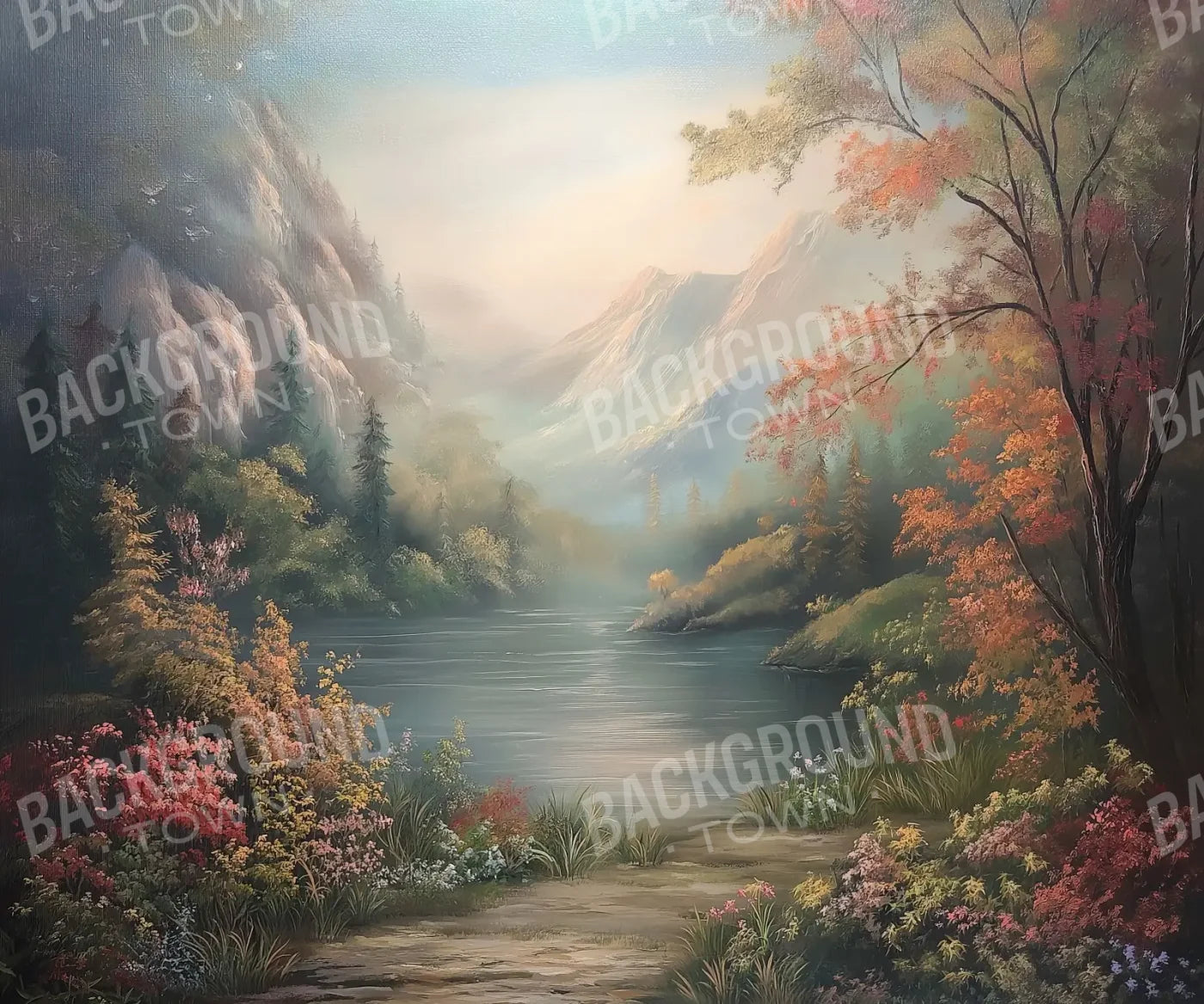 Fairytale Pond 12’x10’ UltraCloth (144 x 120 inch) Backdrop