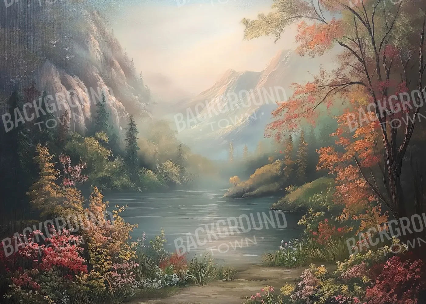 Fairytale Pond 7’x5’ UltraCloth (84 x 60 inch) Backdrop