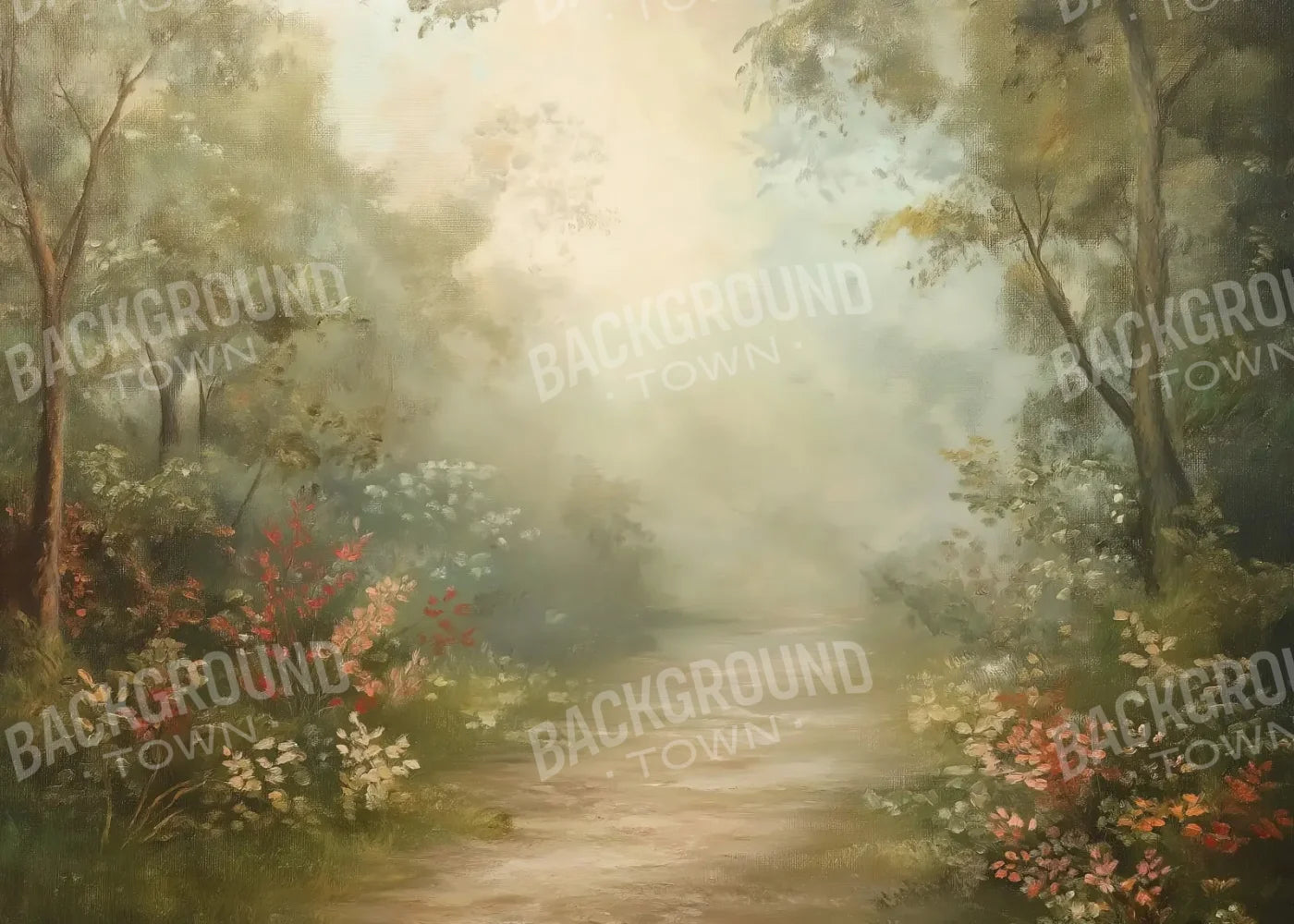 Fairytale Walk 7’x5’ UltraCloth (84 x 60 inch) Backdrop