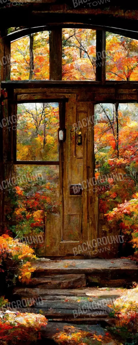 Fall Entrance 8’X20’ Ultracloth (96 X 240 Inch) Backdrop