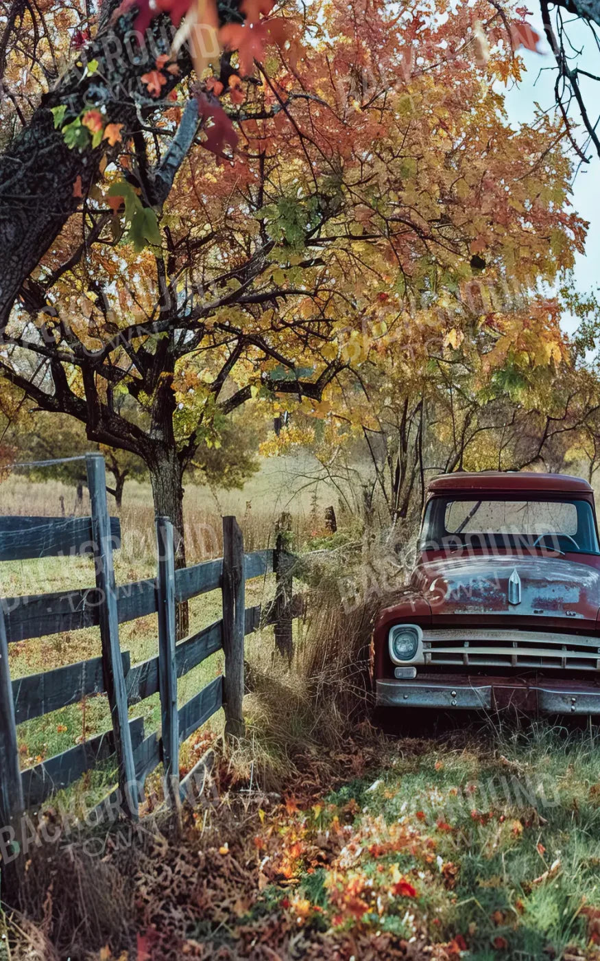 Fall Foilage 003 8X10 Web 5’X8’ Ultracloth (60 X 96 Inch) Backdrop