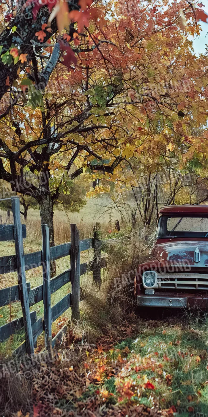 Fall Foilage 003 8X10 Web 8’X16’ Ultracloth (96 X 192 Inch) Backdrop