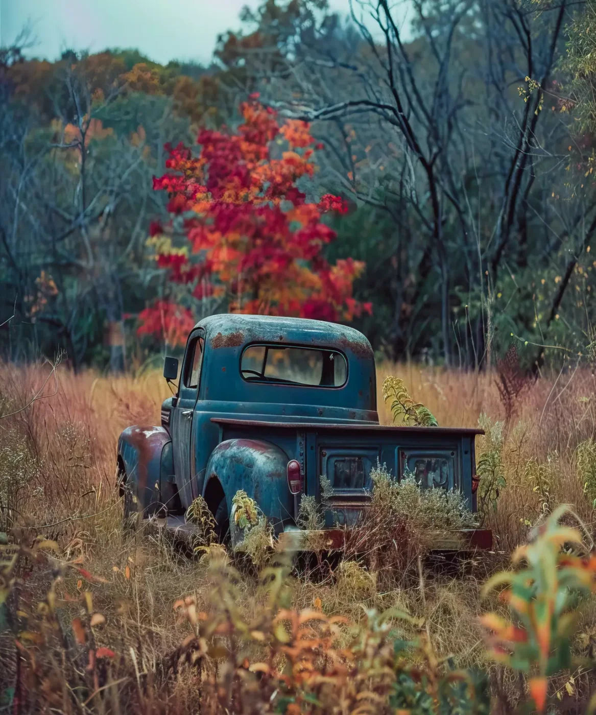 Fall Foilage 002 8X10 10’X12’ Ultracloth (120 X 144 Inch) Backdrop