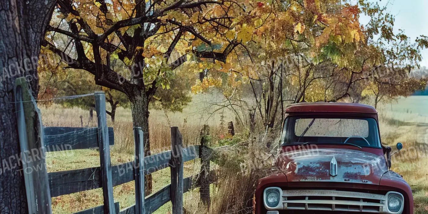 Fall Foilage 003 8X10 Web 16’X8’ Ultracloth (192 X 96 Inch) Backdrop