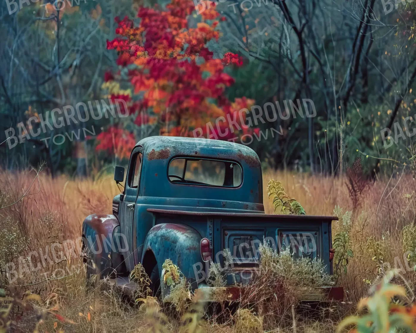 Fall Foilage 002 8X10 10’X8’ Fleece (120 X 96 Inch) Backdrop