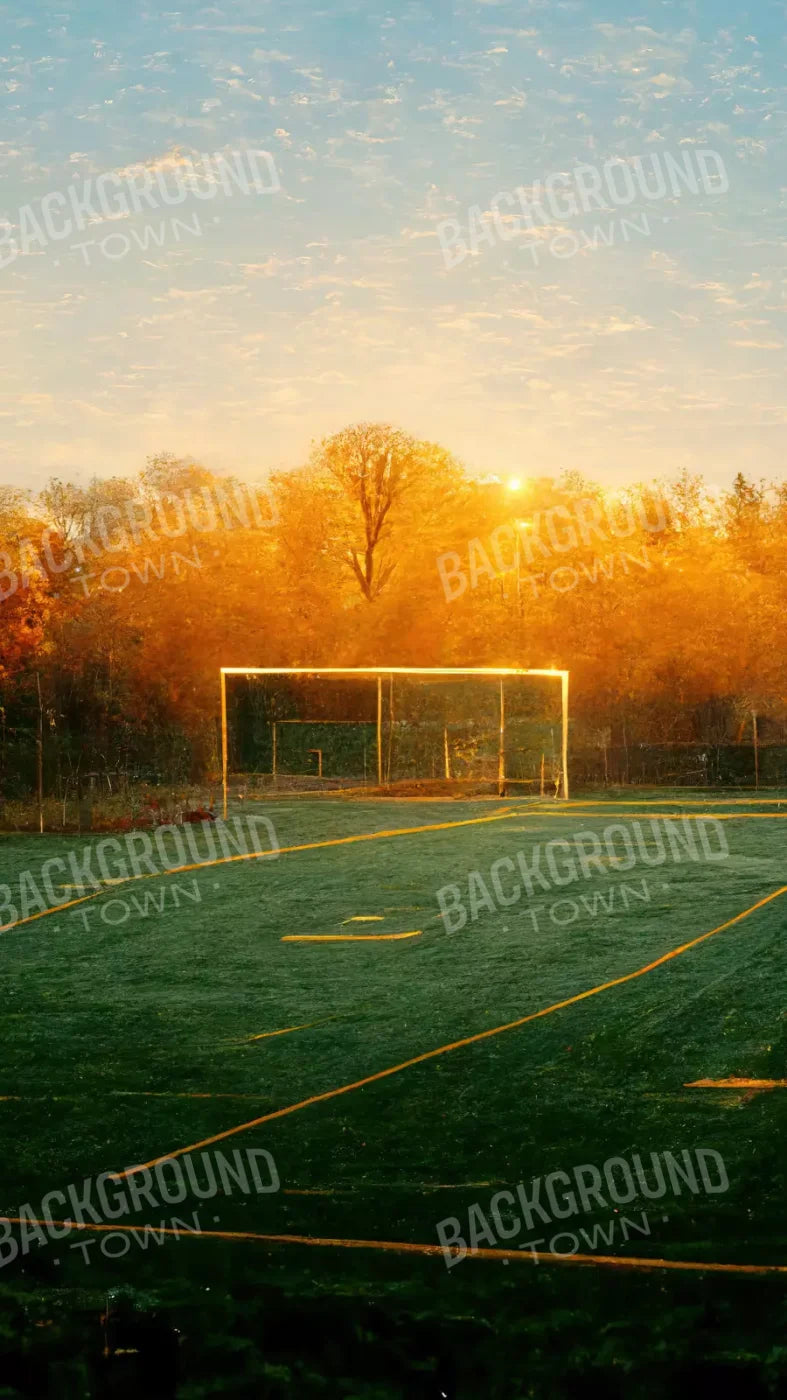 Fall Soccer 8X14 Ultracloth ( 96 X 168 Inch ) Backdrop