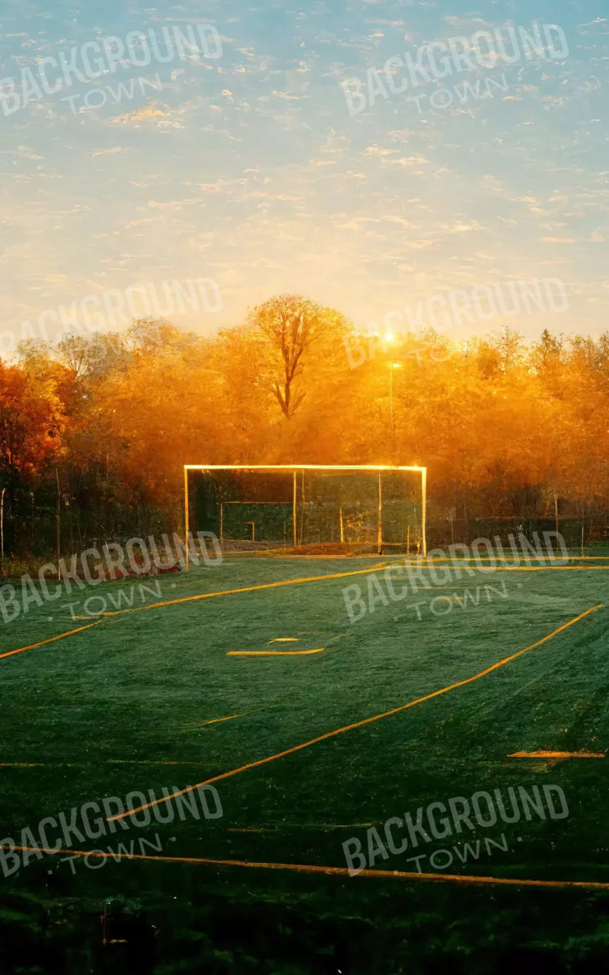 Fall Soccer 9X14 Ultracloth ( 108 X 168 Inch ) Backdrop