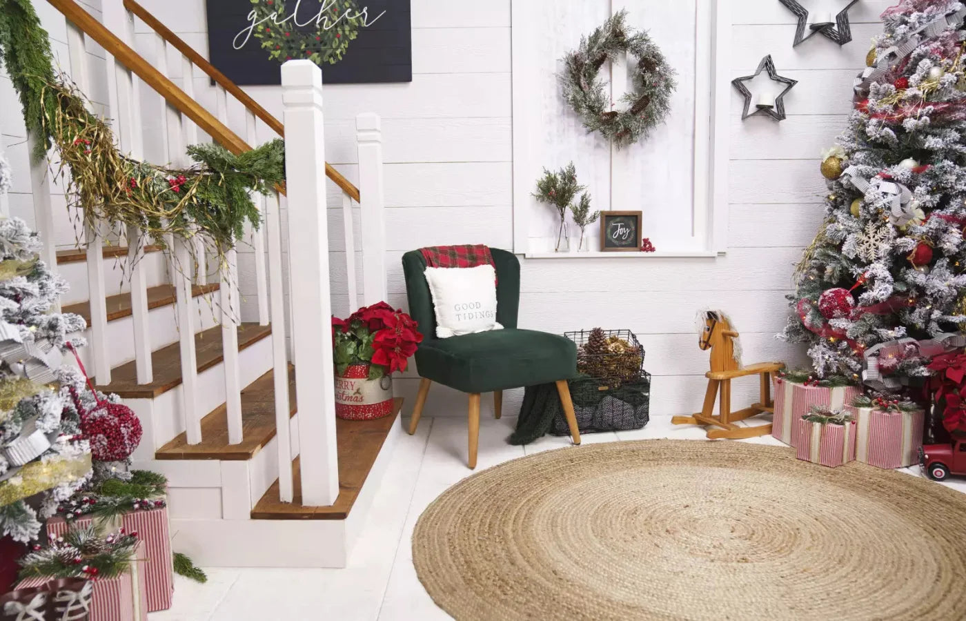 Farmhouse 12X8 Ultracloth ( 144 X 96 Inch ) Backdrop