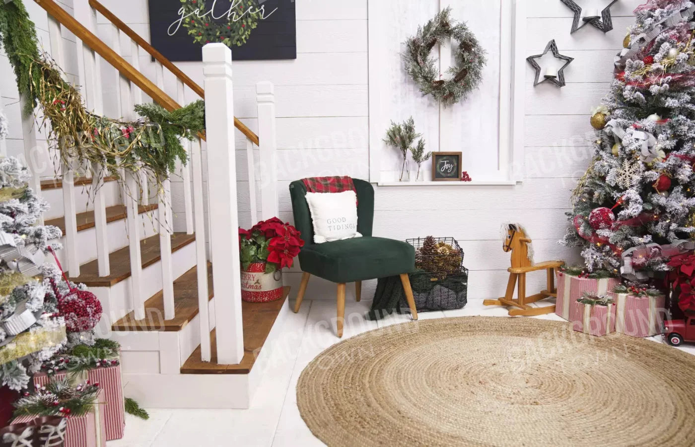 Farmhouse 12X8 Ultracloth ( 144 X 96 Inch ) Backdrop