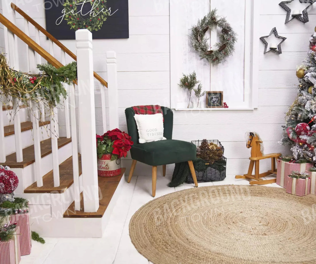 Farmhouse 5X42 Fleece ( 60 X 50 Inch ) Backdrop