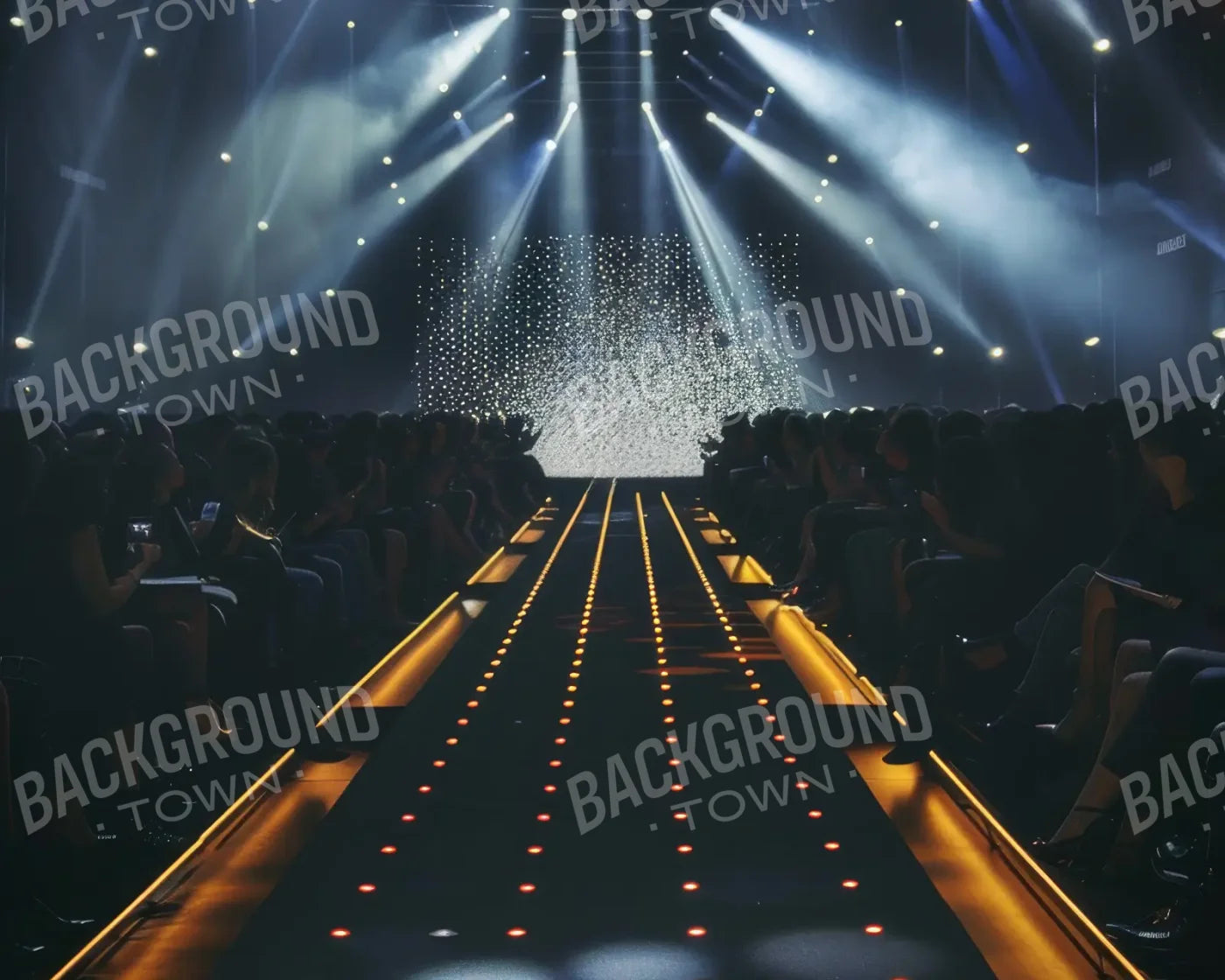 Fashion Runway 10’x8’ Fleece (120 x 96 inch) Backdrop