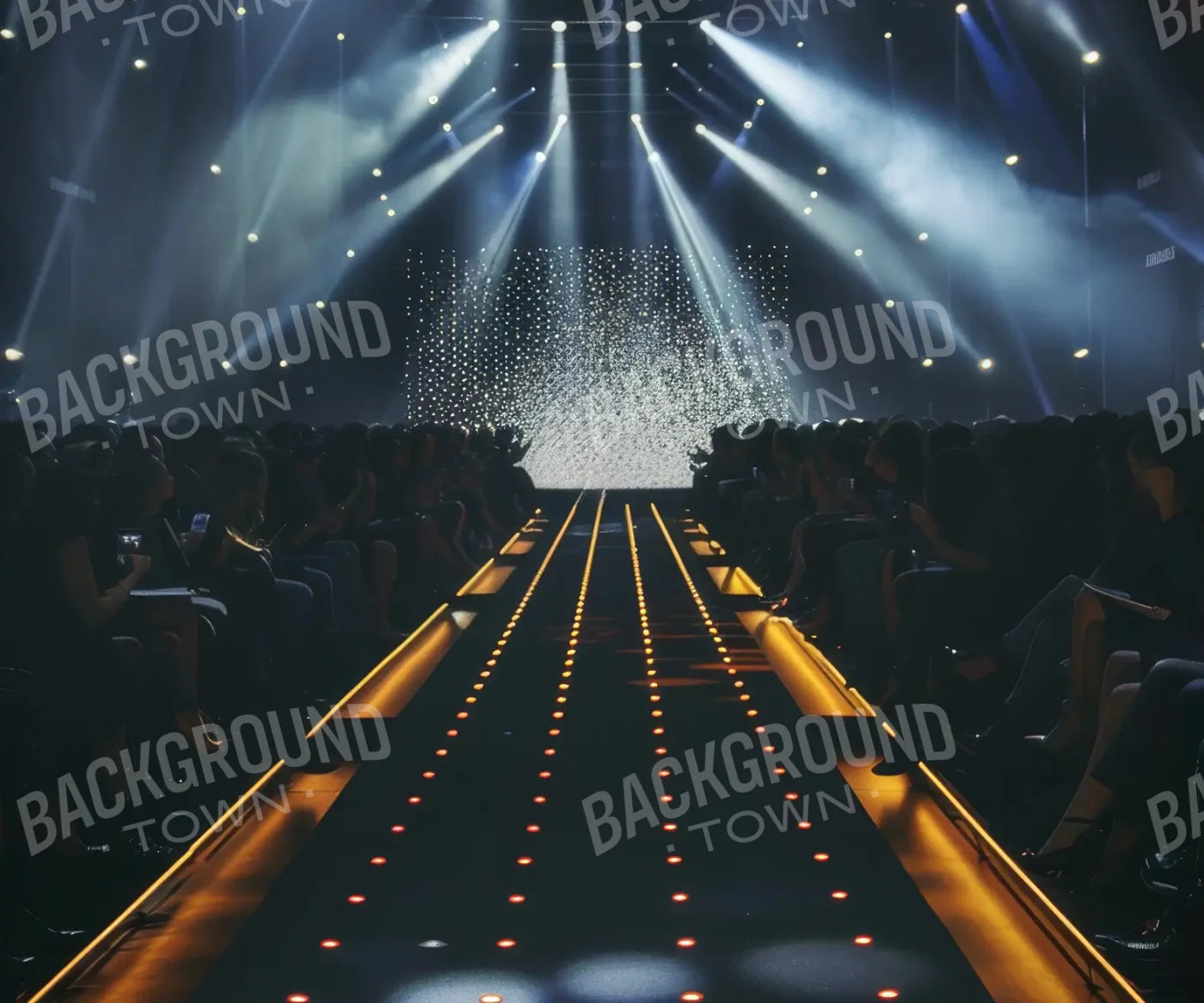 Fashion Runway 12’x10’ UltraCloth (144 x 120 inch) Backdrop