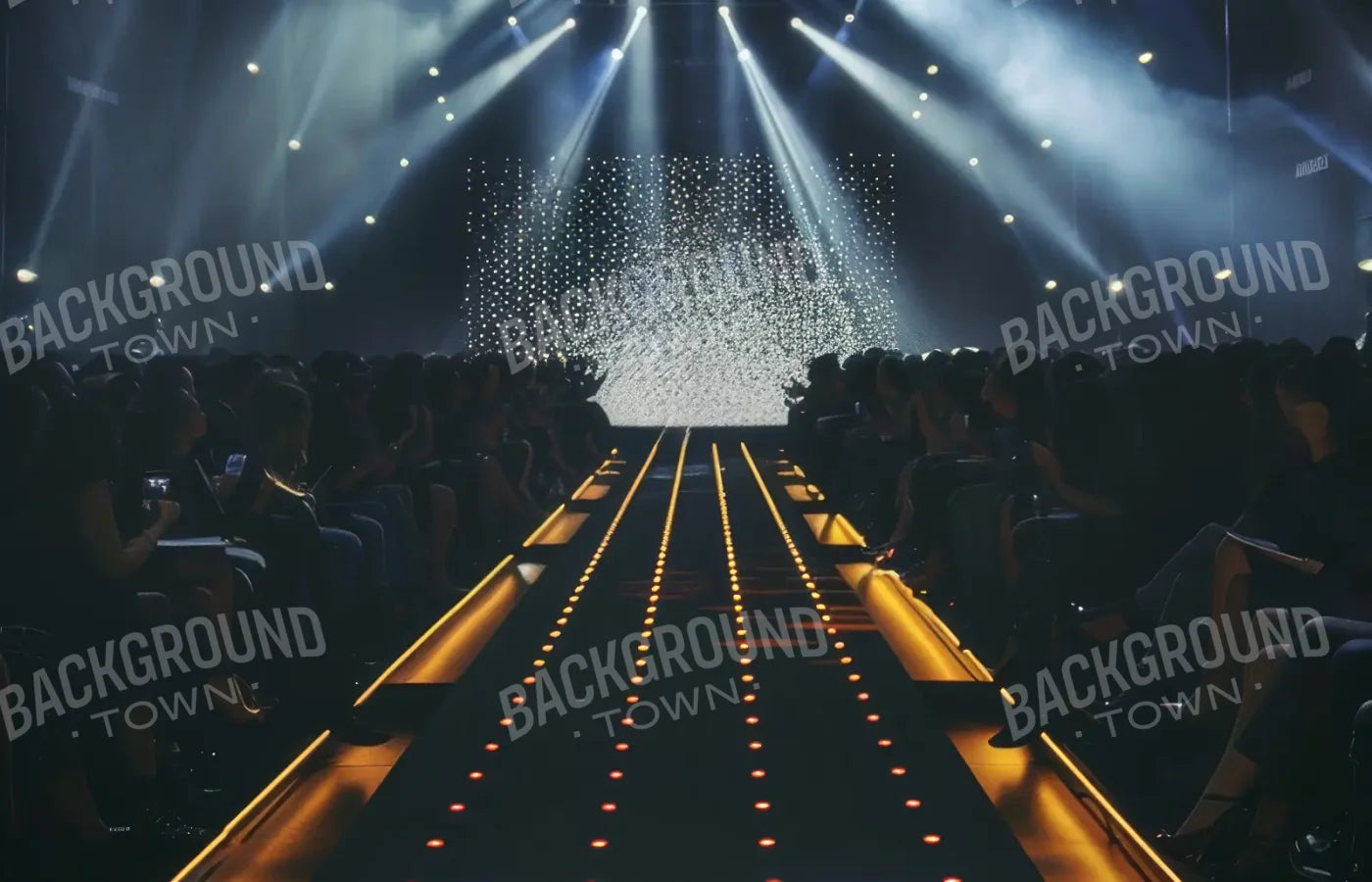 Fashion Runway 14’x9’ UltraCloth (168 x 108 inch) Backdrop