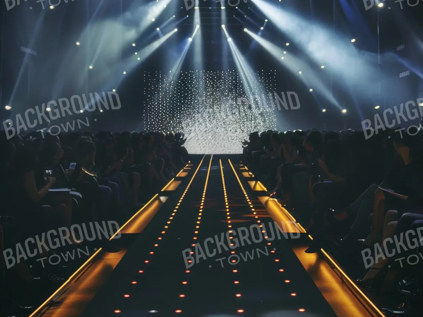 Fashion Runway 6’8x5’ Fleece (80 x 60 inch) Backdrop