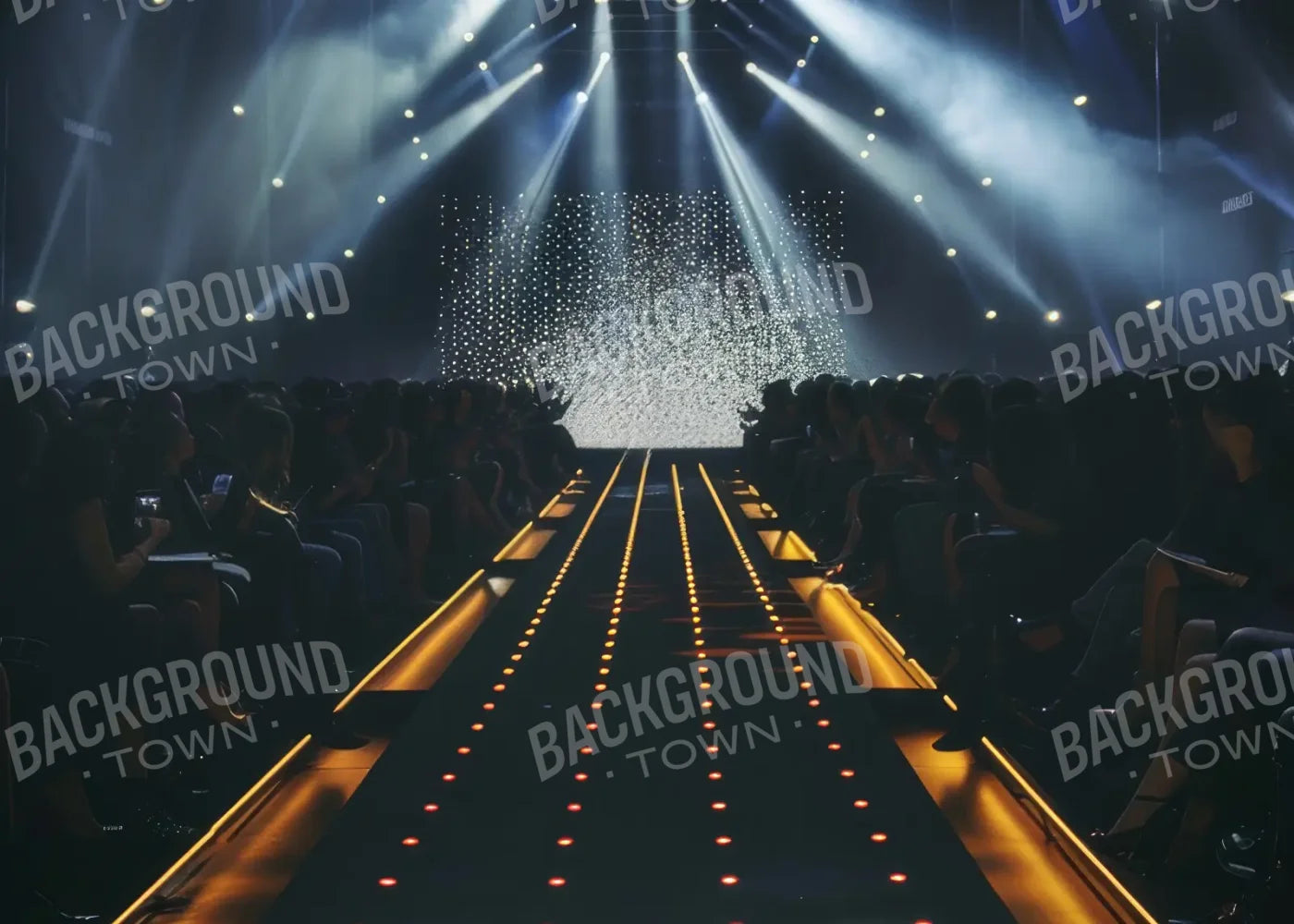 Fashion Runway 7’x5’ UltraCloth (84 x 60 inch) Backdrop